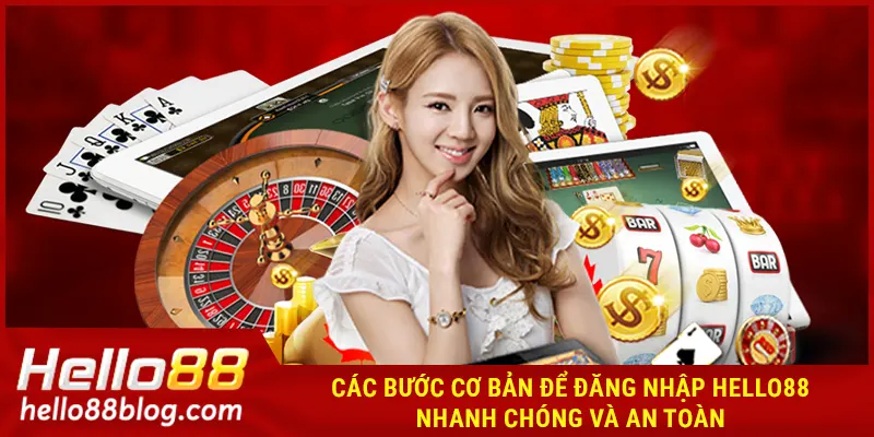 Các bước cơ bản để đăng nhập HELLO88 nhanh chóng và an toàn